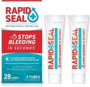 Gel Wound (2 Tubes) | Stops Bleeding in Seconds | Ideale per tagli, scrapes e rasoio Nicks per forniture di pronto soccorso di emergenza