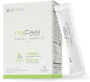 reFeel 2.0 Daily Probiotic Supplement - 15 miliardi di CFU, Lightly Sweet Yogurt Flavor, Prebiotics Incluso, per Optimal Gut Flora Balance, Nutriente Assorbimento &amp; Benessere generale (19 Strain Blend)