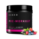 Kaged Original Pre Workout Powder | Berry Blast | Pre-Workout with Creatine, Beta Alanine, L-Citrulline, BCAAs | 274 mg Organic Caffeine | Pre Supplementi per Uomo e Donne | 20 Servings