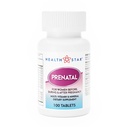 GeriCare Prenatal Multivitamin by HealthStar for Healthy Mom and Baby - Folate + Vitamina C + Vitamina D + Ferro + Calcio + B12-100 Tavole