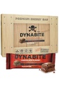 Barre DYNABITE Premium Energy (10 Contenitore, Cioccolato) | Barre proteiche a basso contenuto di carboidrati w/Plant-based Ingredienti | Barra di ricambio senza glutine | Barre di proteine zero di zucchero | Barre a base di snack ad alta proteina