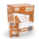 Coprire tre cervello difesa Omega 3 Fish Oil, Integratore alimentare del cervello con curcumina, Uridina, Orange Slice liquido Omega 3 DHA EPA Formula, Nootropic supplemento per atleti