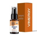 Vimergy Vegan D3 – Vantaggi Funzione Immune* – Certificato USDA Organico, Vegan, Gluten-Free – 1000IU/Servings, 96 Serve