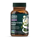 Gaia Herbs Cramp Relief - Integratore di erbe per l'equilibrio di ormone & periodo Cramp Relief - Realizzato con radice di liquirizia organica, radice di peonia bianca, curcuma & di più - 60 capsule vegane (60 Serve)