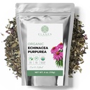 Organico Echinacea Purpurea 4 oz. (113g), USDA Certificato Dried Echinacea Tea, Premium Quality Herb, Purple Coneflower, Cut & Sifted