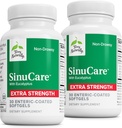 Terry Naturally SinuCare Extra Strength - Integratore alimentare con Eucalyptus & Myrtle - Immune & Lung Health Support - Supplemento Formula per Aid Sinus Health - 30 Serve (Pack of 2)
