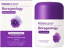 FOODOLOGY Boraology (60 Softgels, 30 Giorni) - Olio di Boraggio puro, GLA 240 mg con vitamina E & D3. Integratore di acido grasso vegetale Omega 6 per Discomfort precoce, pelle sana e equilibrio ormonale.