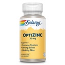 SOLARAY OptiZinc 30mg Integratore di supporto immunitario - Integratori di zinco per gli uomini e le donne w/Vitamin B6 - Supporto per le ossa forti e la salute della pelle - Alta assorbimento - Garanzia di 60 giorni, 60 Serve, 60 VegCaps