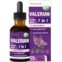 Gocce di sostegno della radice di valeriana, fiore della passione, camomilla, lavanda, foglie di soursop, e l'estratto di erbe di Hibiscus supplemento di tintura per il sonno sano e profondo. Perfetto con i suoni del sonno. 2o
