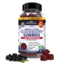 BioSchwartz Elderberry Gummies con Zinco e Vitamina C - Supporto Immune Naturale per Adulti e Bambini - Sambuco Nero Elderberrimi - Testato di terze parti, Non OGM, Vegan Multimineral Supplement, 60 Conte
