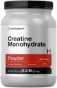 Horbäach Creatine Monohydrate Powder | 2.2lbs (35.2 oz) | Micronized and Unflavored | Vegetariano, Non OGM e Gluten Free Supplement