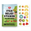 Patch di sollievo dell'idrocolloide, per le zanzare, le zecche, le mezze, le mosche di Bug morso Rilievo, Patch Anti-Itch con Aloe e la strega Hazel, Morso di insetti Rilievo, Kid-Friendly, Tema di frutta naturale