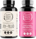 Felice sano Hippie Vaginal Probiotici per le donne & Joy-Filled Mood Supporto