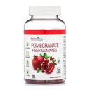 Gummie di fibra di melograno per adulti e bambini 100mg - Integratore di melograno vegano senza glutine Ricco in fibre alimentari Gummies- 90 Conte