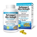 Fattori naturali RxOmega-3 Ultra Forza - Integratore alimentare per il cervello e il supporto di salute del cuore - Integratore di salute degli occhi con EPA & DHA - Supplemento con acidi grassi Omega-3 - 150 Softgels (75 Serve)