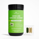 Equilibrio dell'ormone per le donne – Supplemento di supporto PMS per Mood, Cramp mestruale, Bloating, Perimenopause senza ormoni & Supporto di menopausa, Chasteberry, Cohosh nero, St. John Wort, 30 Daily Packets