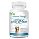 Supporto per l'incontinenza del cane, supporto organico per il controllo della vescica, salute della vescica e per i cani che mettono a tacere l'urina, con Marshmallow, Astragalus & Licorice, 120 compresse masticabili