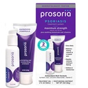 Sistema di trattamento Prosoria Kit singolo – 2oz | Potente Rilievo di Psoriasi con Acido Salicilico, Turco, Burro di Karitè & Vitamine | Gel & Unguento per Scalare, Fiamminghi, Asciugatura, Itching & Redness Relief
