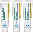 Globo (3 Pack 1oz Triple Antibiotico Unguento, Primo Soccorso per Minori Scratches e Wounds e Previene Infezione, Confronta con Gli Ingredienti Attivi della Marca Leading (3 Pack)