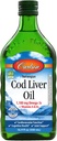 Carlson - Cod Liver Oil, 1100 mg Omega-3s + A & D3, Wild-Caught Norwegian Arctic Cod-Liver Oil, Sostenibilmente Fonte Nordic Fish Oil Liquid, Unflavored, 500 mL (16.9 Fl Oz)