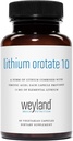 Lithium Orotate 10mg (1 bottiglia), 60 capsule vegetariane