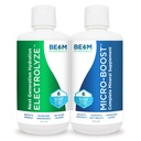 BEAM Minerals Micro-Boost ed Electrolyze Advanced Set | Advanced Electrolyte & Micronutrient Support | 100% Biodisponibile, Formato Ionizzato