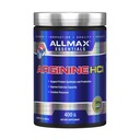 ALLMAX Essentials ARGININE HCL - 400 g - Precursore per la Sintesi di Nitric Oxide - Vegan & Gluten Free - 200 Serve