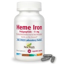 NUOVO ROOTS HERBAL Heme Iron Supplement con vitamina C & B12 per il miglior assorbimento | Iron Deficiency Support | Integratori Hemoglobin Progettato da medici naturopatici | Low-FODMAP (30 capsule)