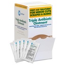 Globo (144 Pack) Triple Antibiotico Ointment 0.9g singolo pacchetto, Kit di pronto soccorso per piccoli graffi, ferite, tagli e bruciature, previene l'infezione ingredienti attivi Confronta a Leading Brand, formato di viaggio