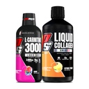 PROSUPPS L-Carnitina 3000 Stimolant Liquid Shots (Bibbia) Amino23 Liquid Collagen Shots (Citrus Punch) Bundle