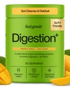 Feel Goods Gut Guardian, Fibra Organica, Polvere Probiotica e Prebiotica, Zucchero Libero, Erbe per Bloat, Gut Health Support, Salute Digestiva per Uomini & Donne, Non OGM, Vegan, Mango tropicale, 30CT