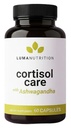 Riduttore e Manager di Luma Nutrition Cortisol - Ashwagandha + L-teanina - Supplementi di Cortisol per le donne e gli uomini - Rilievo di stress, sonno riposante, disintossicazione, inferiore e controllo - 60 capsule