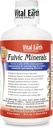 Minerali di Terra Vitali Liquidi Minerali Fulvici – Supplemento di Acido Fulvico con 70+ Minerali di Trace, Elettroliti per Energia & Vitalità, 32 Oz + 1 Oz Cup