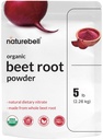 NatureBell Organic Beet Root Powder 5Lbs | 4,000mg Per Serving – Concentrated Whole Beet Root Source | High Dietary Nitrates – Raw Superfood Supplements – Grande per Vegan Shakes & Smoothies – Non OGM