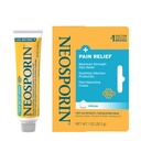 Neosporina + Crema d'Azione Doppio Rilievo di Pain di Massima resistenza, Crema Antibiotica e Analgesica Topical di Primo soccorso per la cura del tessuto di tagli minori, graffe e ustioni, Polymyxin B & Pramoxine HCl, 1 oz