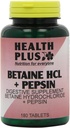 Salute Plus Betaine Hcl + Pepsin Digestive Health Supplement - 180 compresse