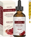 Urolitina Una gocce liquide 2000mg, Urolitina Un supplemento con estratto di melograno, Vita-Age Complex, Supporta l'invecchiamento sano e la riparazione cellulare, 60ml