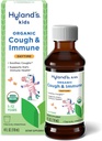 Hyland's Kids Daytime Organic Cough Syrup e Immune Support con Agave, Elderberry and Pomegranate, Soothes Cough, e Support Immunity, 4 Fl. Oz