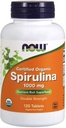Ora Alimenti - Certificato Organico, Spirulina, 1000 mg, 120 compresse
