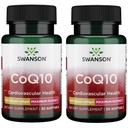 Swanson CoQ10 - Aiuta a promuovere la salute del cuore, il supporto energetico, & Aids salute generale del sistema cardiovascolare - aiuta a mantenere il coenzima Q10 supplemento - (30 Softgels, 400mg ogni) (2 pacchetto)
