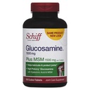 Schiff Glucosamine 1500mg Plus MSM 1500mg e Acido Ialuronico, 150 compresse - Integratore Congiunto