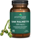 Integratore di Palmetto di Sega di Nutrizione Prominente, Supporto per la prostata sano ha visto Palmetto per gli uomini, supplemento per la salute urinaria, 160 mg, 30 giorni di alimentazione