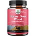 Arrapato Goat Weed per le donne - Integratori a base di erbe Hornygoatweed Women Complex per l'equilibrio ormonale Mood Supporto & benessere femminile generale - Maca Root & Tribulus Terrestris Supplemento femminile - 90 Conte