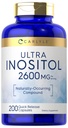 Carlyle Inositol Supplemento | 2600mg | 200 capsule | per le donne e gli uomini | come Myo-Inositol | Non-OGM, senza glutine