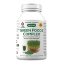 ANDREW LESSMAN Green Foods Complex 180 Capsule - Forniture Blocks per la crescita sana del tessuto, supporto del fegato. 100 mg Ciascuna di erba d'orzo, erba di grano, alghe verdi blu, clorella, Spirulina