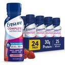 Assicurare la frizione della fragola COMPLETE, la sostituzione completa e bilanciata del meal, pronta per bere, proteine 30g, 25 vitamine e minerali, 10 fl oz—24 Pack