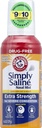 Semplicemente Saline Adult Nasal Mist, Allergy & Sinus Relief, Extra Forza, 4.6 Fl Oz,Multi Color