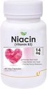 VEDA Nutraceuticals 14mg Vitamin B3 con Integratore Inositol 50mg - 60 capsule di Veg