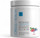 Riavvolgi 1.000 mg di MSM, Miscela di Bevande di Polvere di ringiovanimento cellulare - Licopene, Polifenoli, Collagen & Elastin Supporto per Giunti, Pelle, Capelli e Unghie - Aroma di bacche - 30 Serve