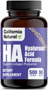 Formula di acido ialuronico naturale della California, 90 conte